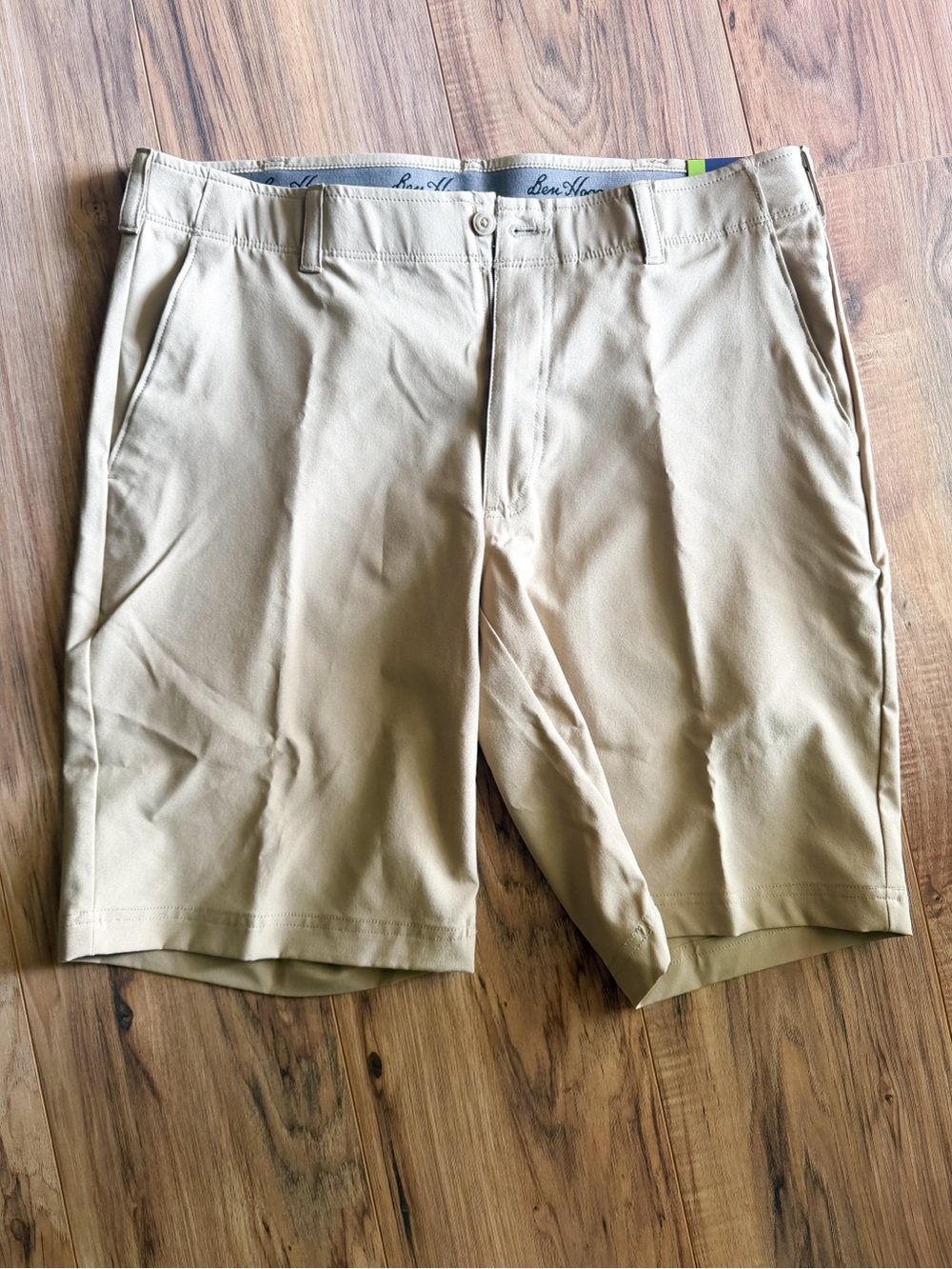 Ben Hogan Performance UPF 50 Golf Shorts - Khaki